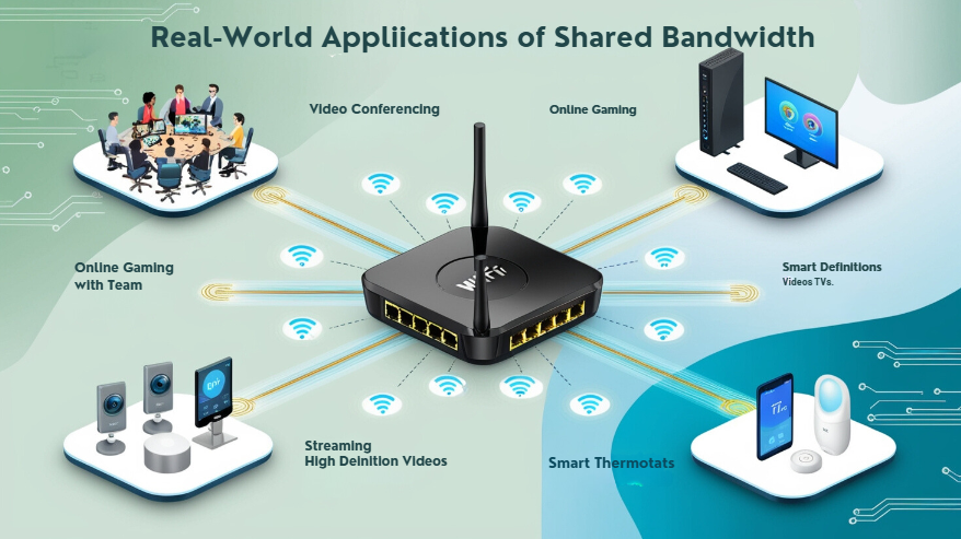 Real-World Uses of Shared Bandwidth