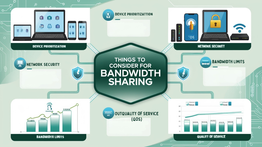 Things to Consider for Bandwidth Sharing