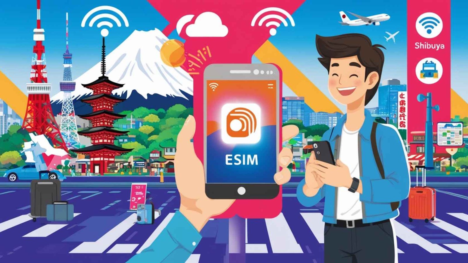 Japan eSIM for Tourists Simplify Your Travel Experience