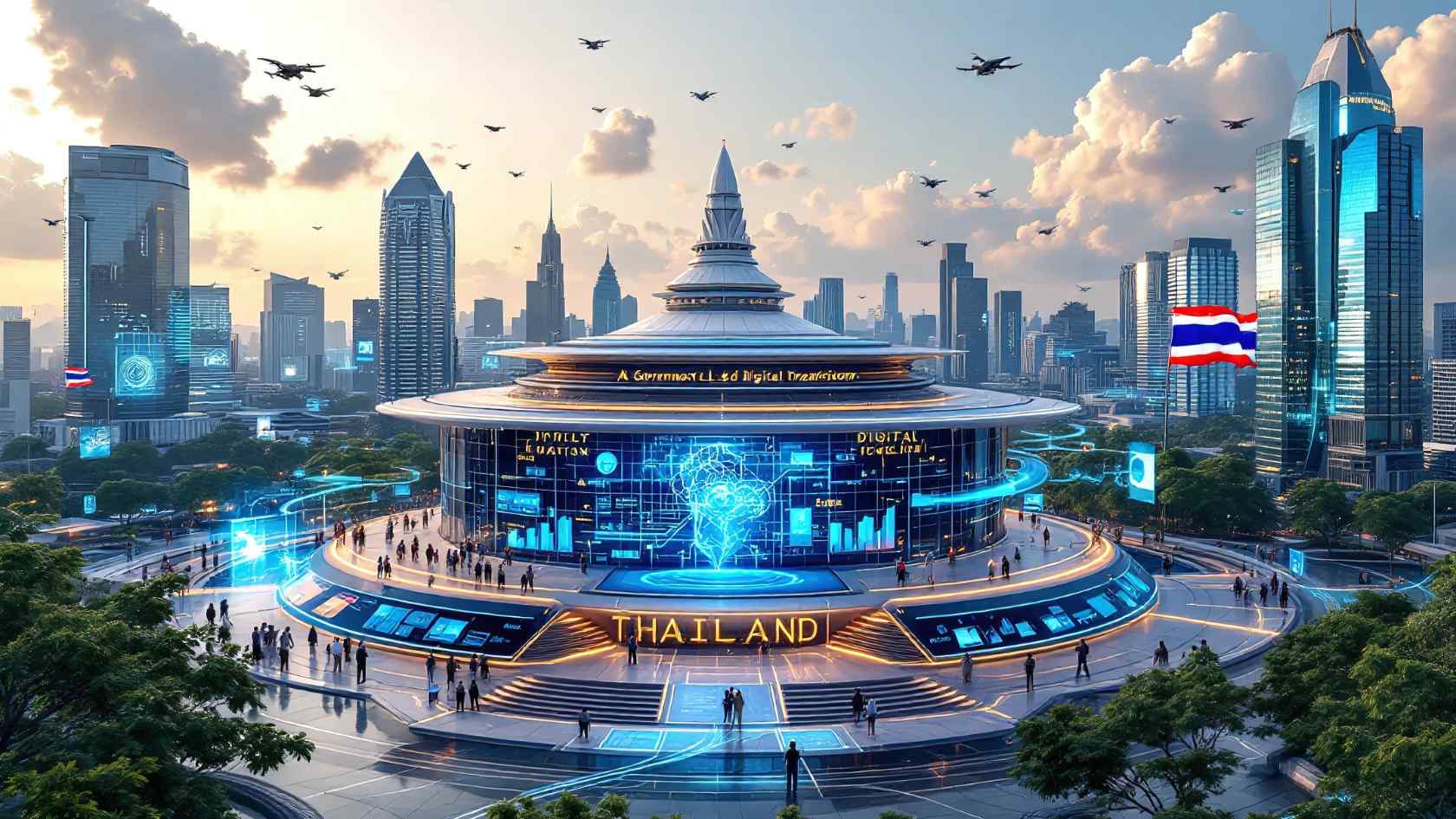 A Government-Led Digital Transformation in Thailand