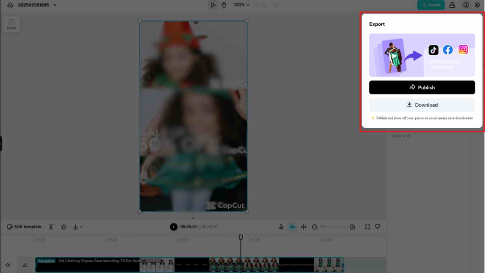 Step 3 Export & Share