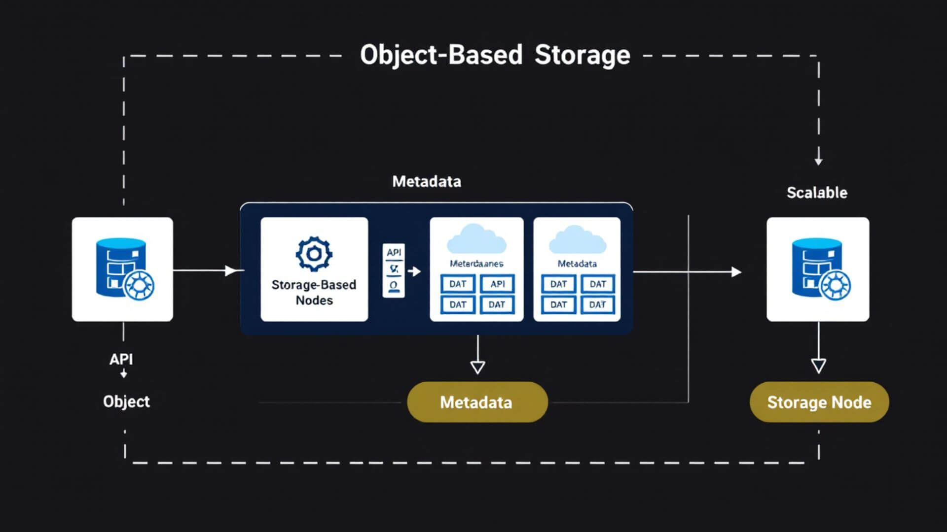 Core Architecture of Object-Based Storage