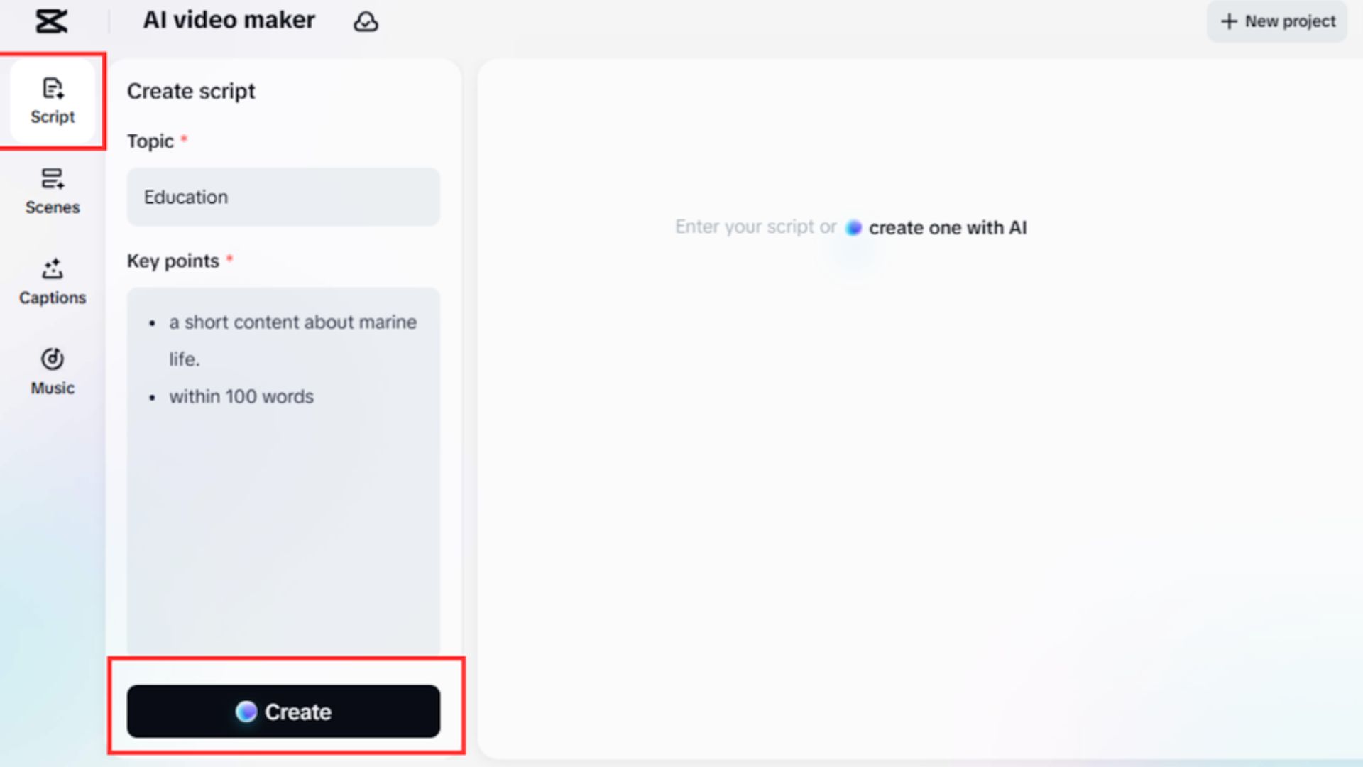 Create Your Script