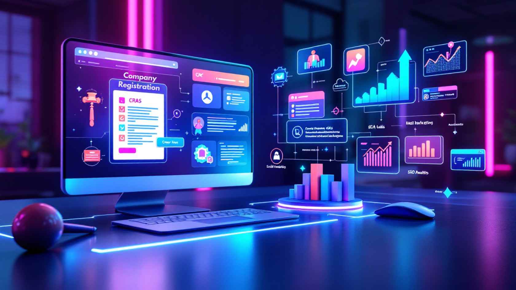 From Company Registration to Digital Marketing Essential SaaS Tools and Steps