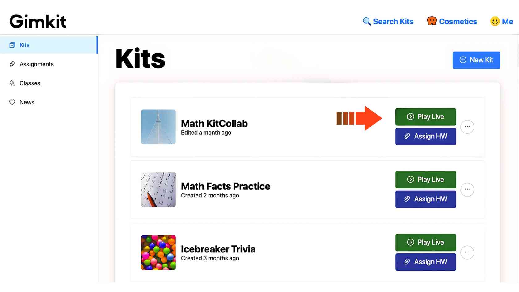 How to Host a Game on Gimkit Gimkit Host