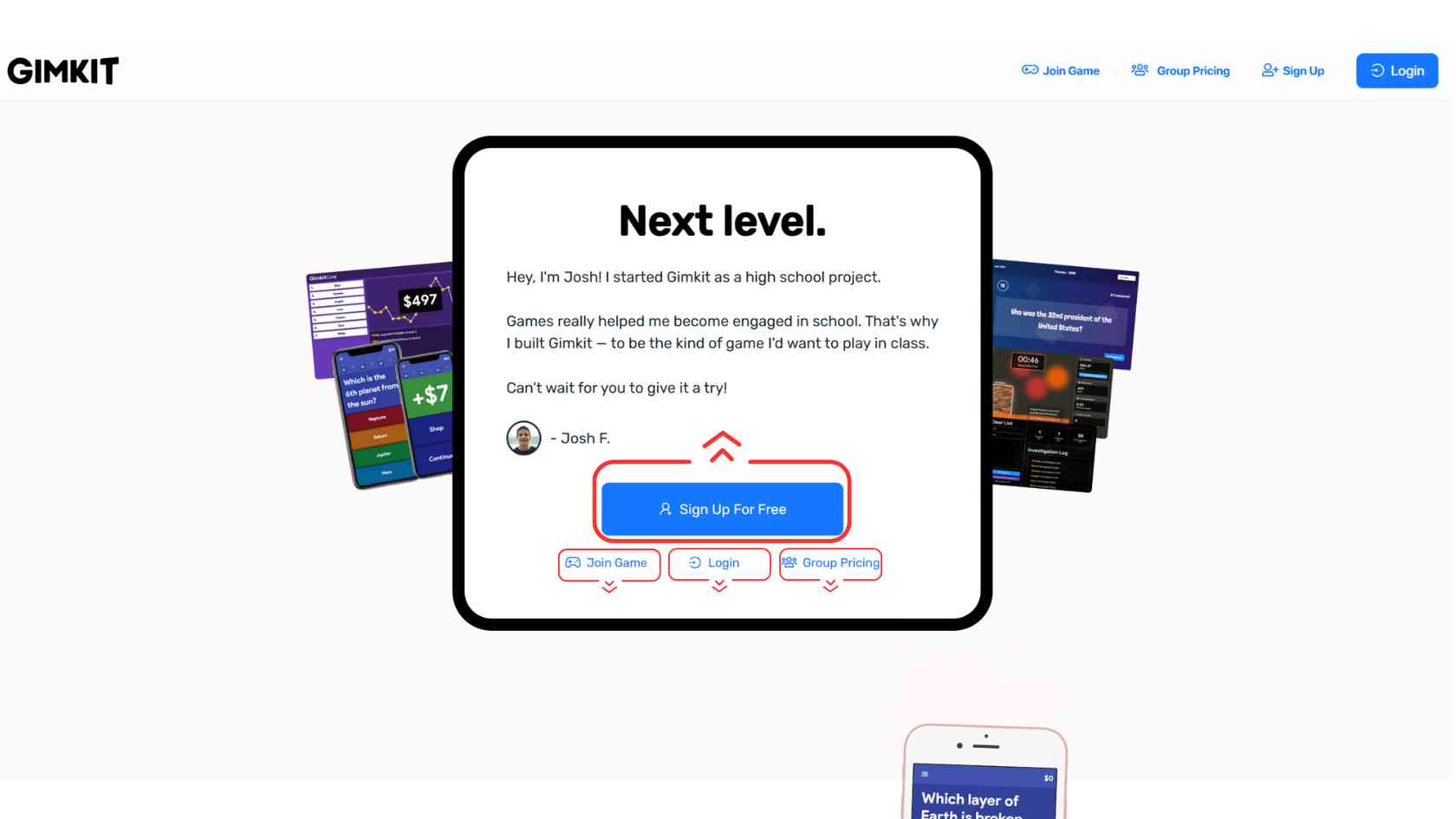 How to Join a Game on Gimkit Gimkit Join
