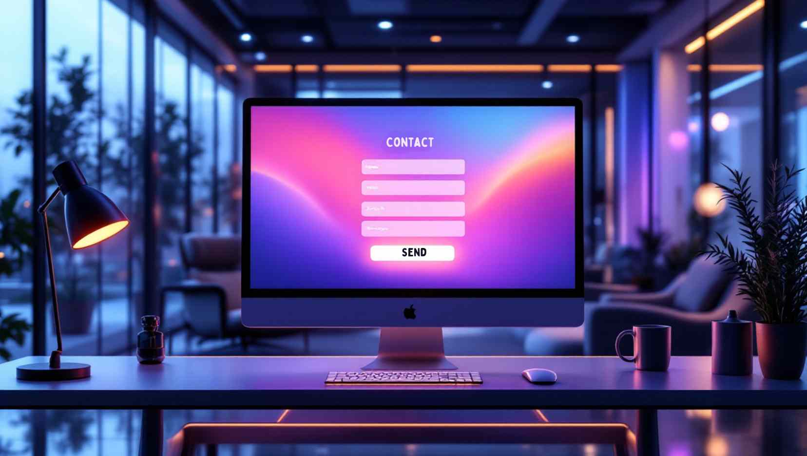 Ask Via Generic Email Address or Contact Form