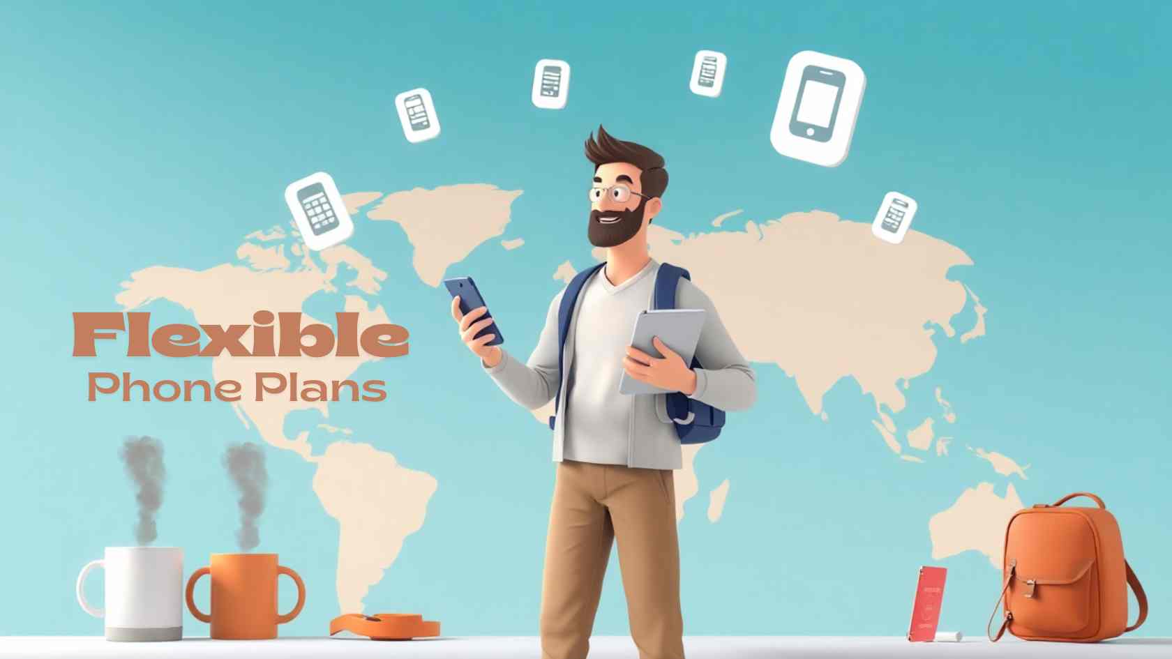 Flexible Phone Plans for Digital Nomads and Long-Term Travellers