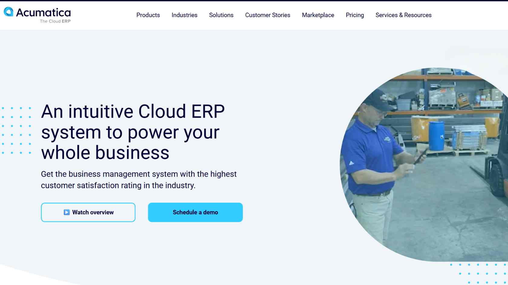 Acumatica Cloud ERP -Best ERP System of 2025