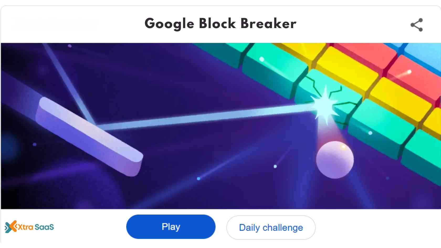 What is Google Block Breaker