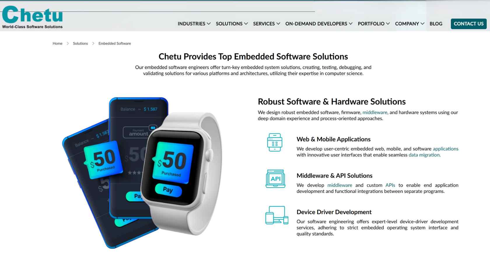 Chetu-Best Banking Software Development Company