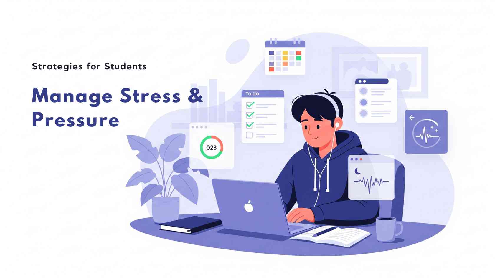 Tech-Driven Strategies for Students to Manage Stress and Academic Pressure