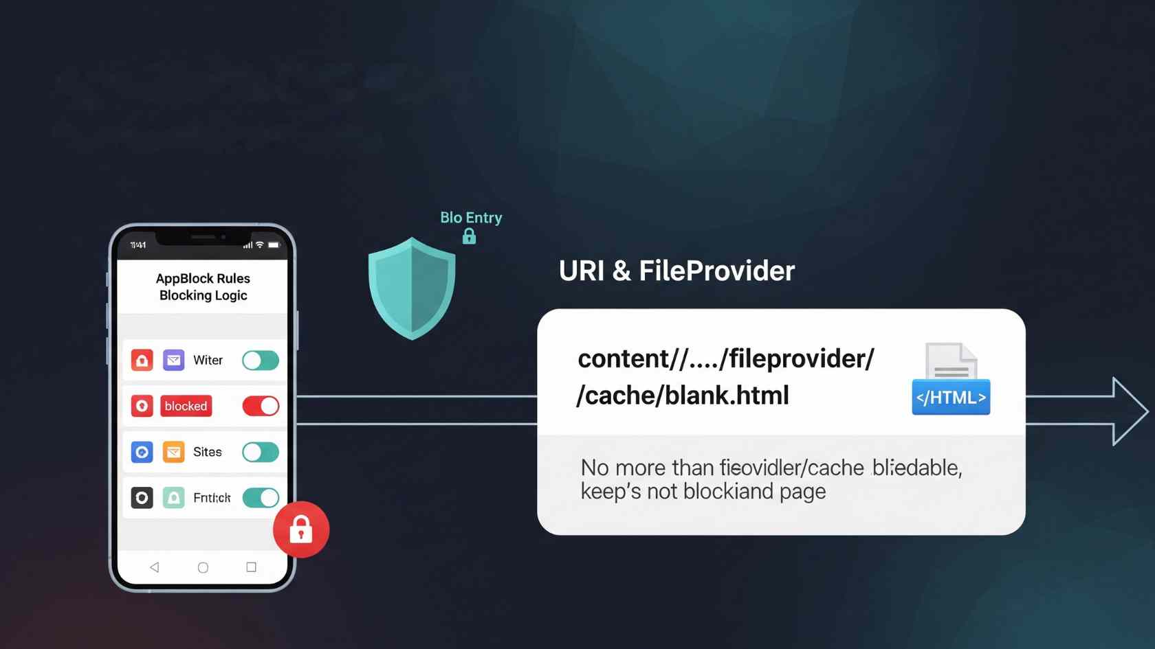 How AppBlock Uses This URI in contentcz.mobilesoft.appblock.fileprovidercacheblank.html
