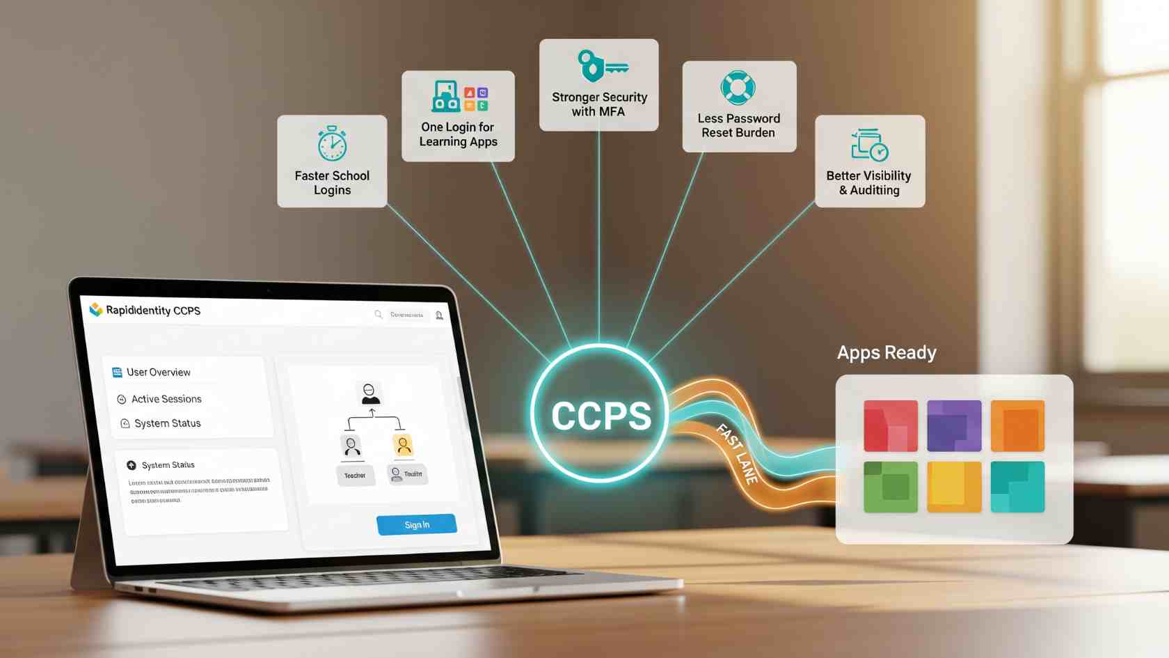 Benefits of RapidIdentity CCPS