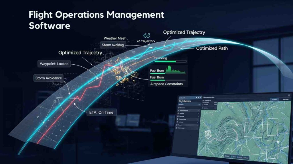 How Flight Operations Management Software Enhances Flight Planning