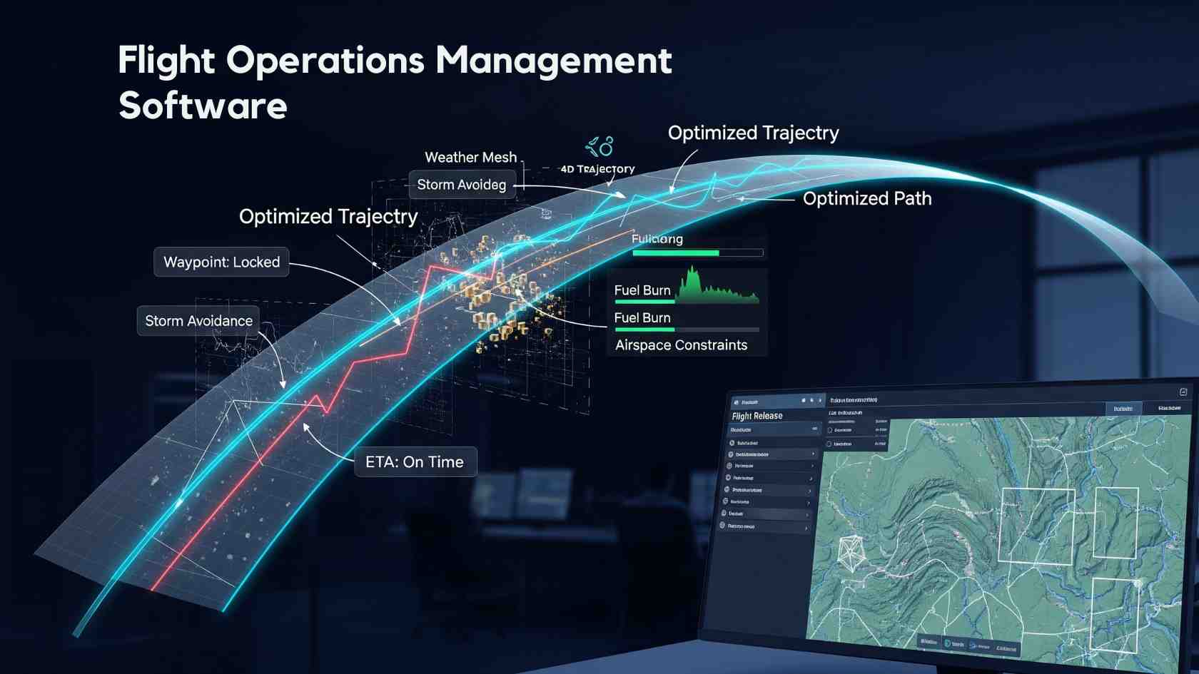 How Flight Operations Management Software Enhances Flight Planning