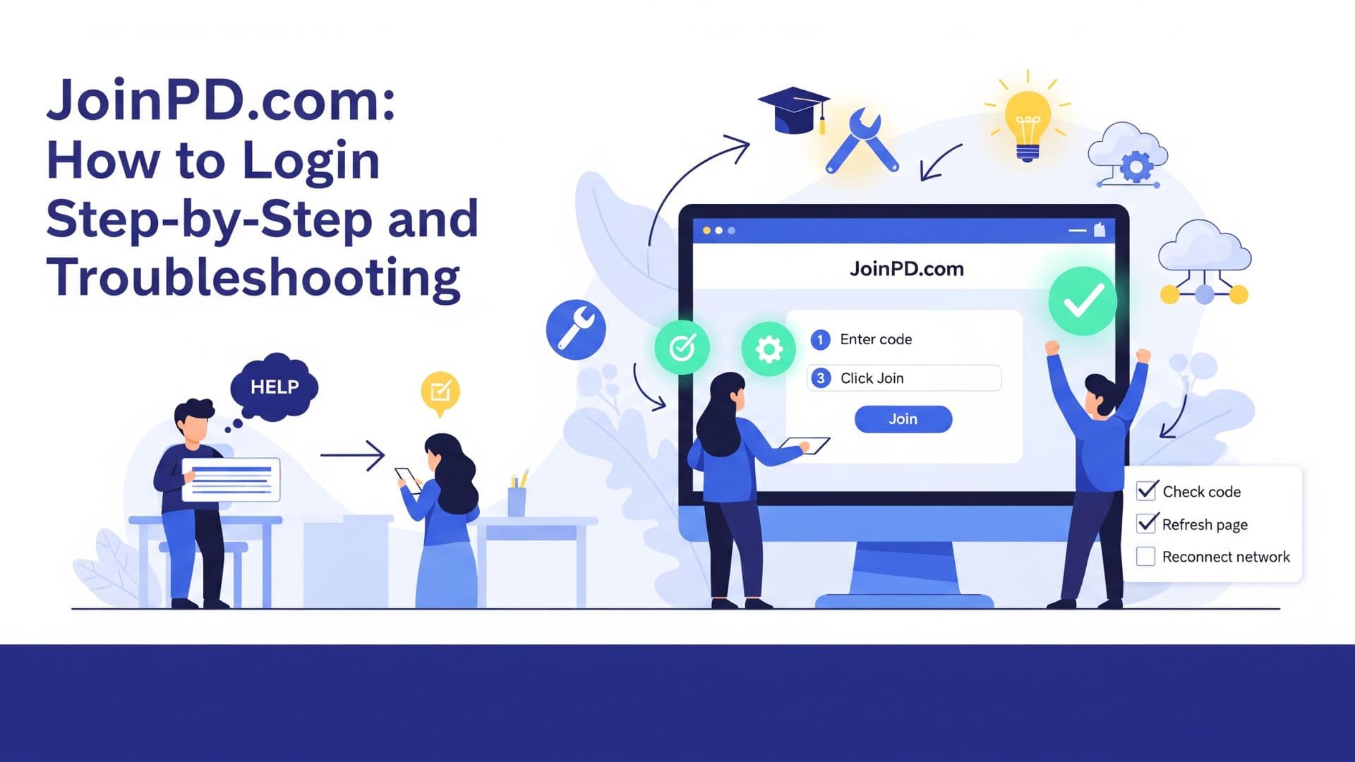 JoinPD.com How to Login Step-by-step and Troubleshooting