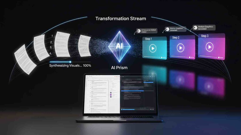 Text to video AI Turning Written Processes Into Visual Step-by-step Guides