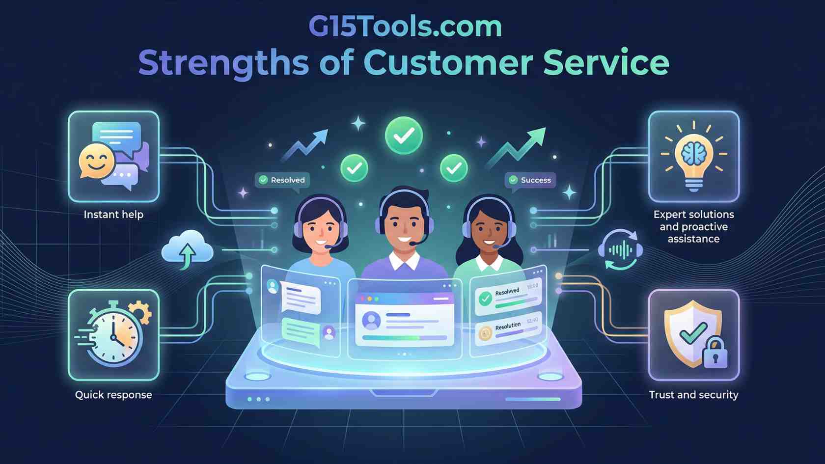 G15Tools.com Strengths of Customer Service