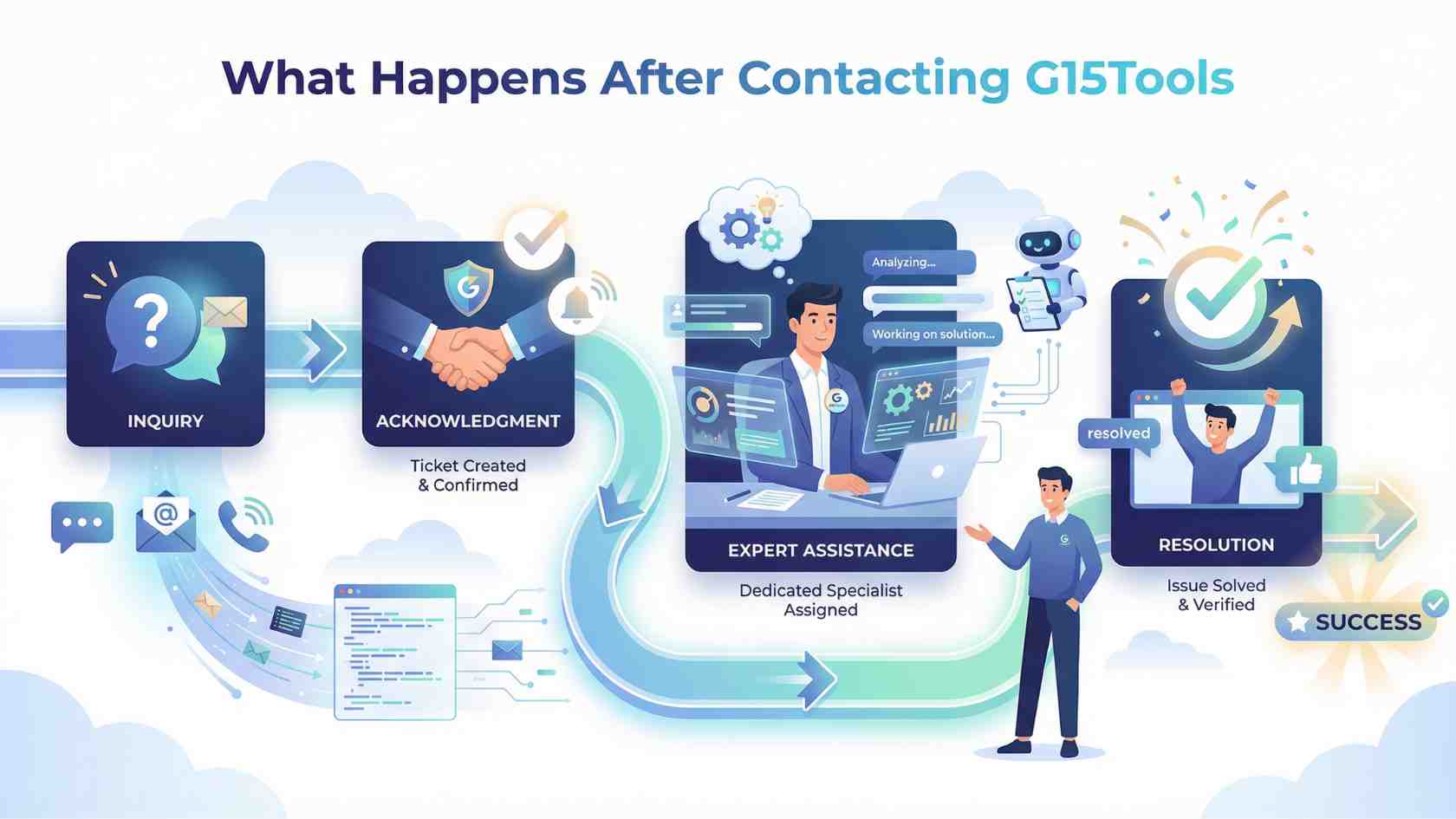 What Happens After Contacting G15Tools