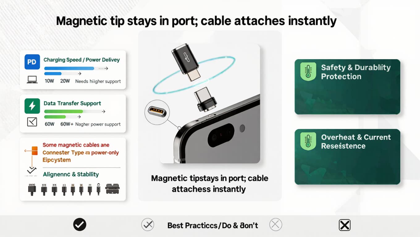 Choosing and Using Magnetic Charging Solutions Performance, Safety, and Durability