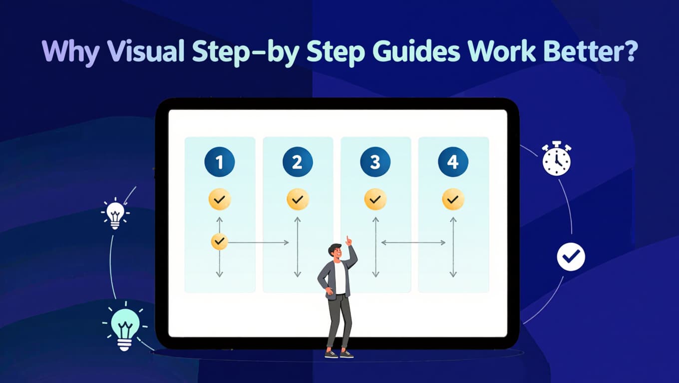 Why Visual Step-by-step Guides Work Better