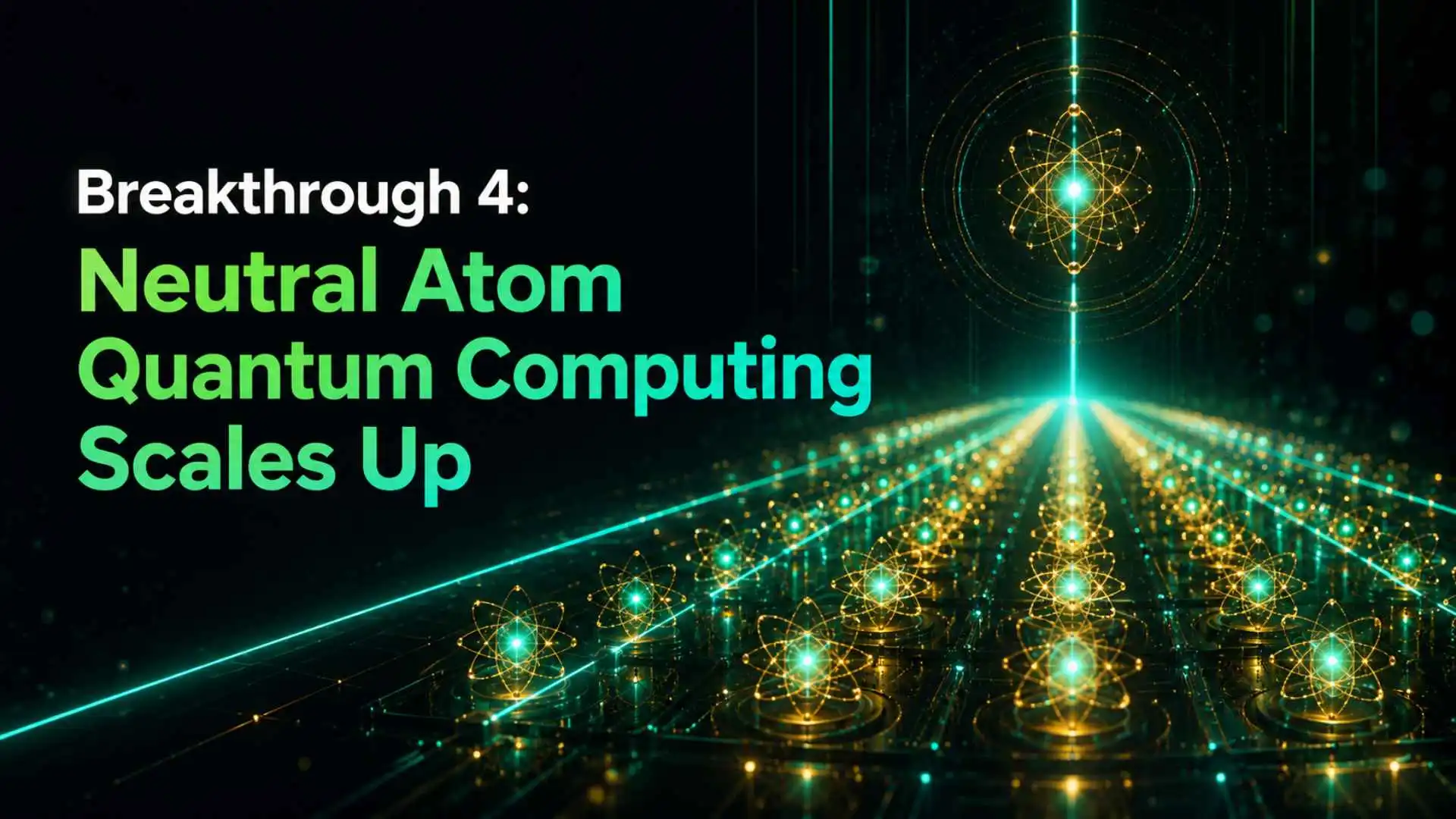 Breakthrough 4 Neutral Atom Quantum Computing Scales Up