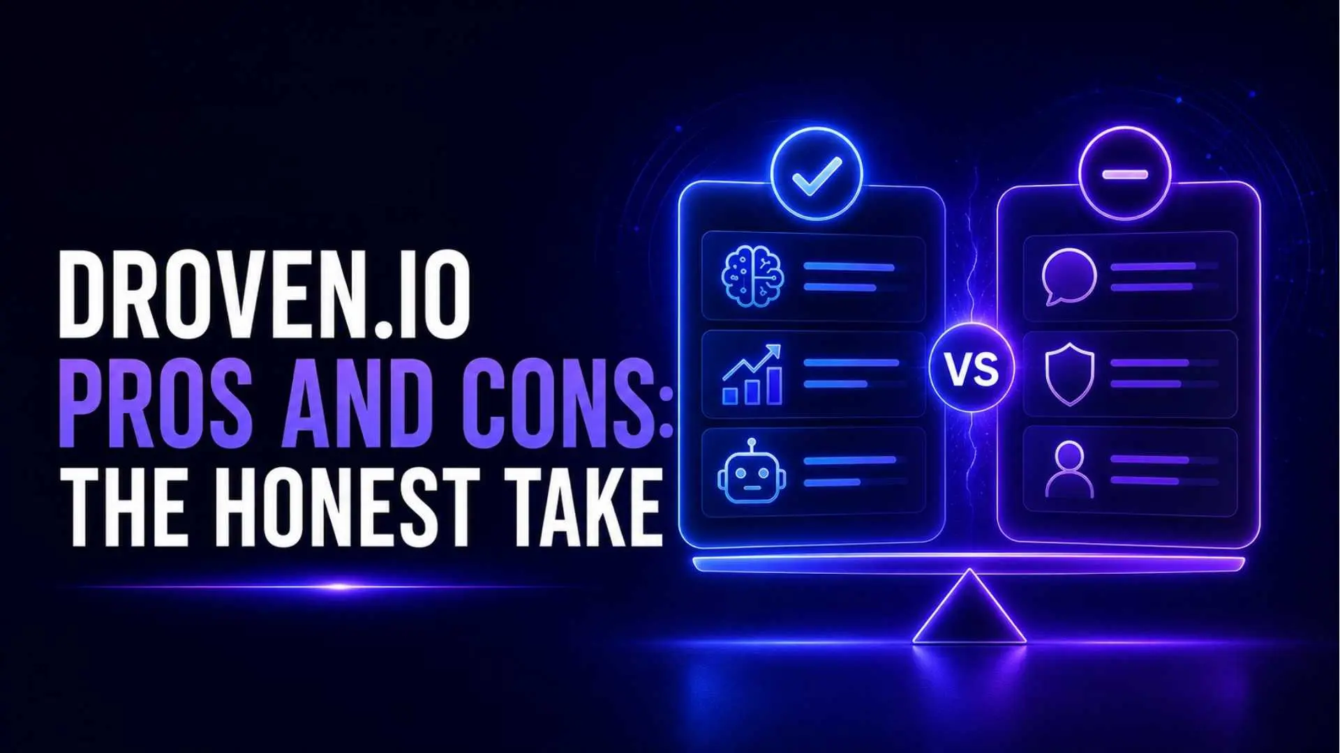 Droven.io Pros and Cons The Honest Take