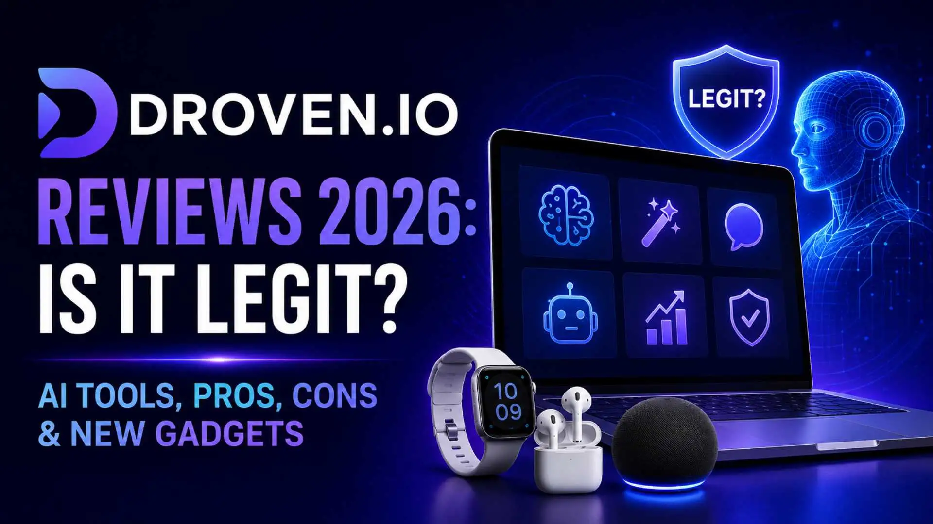 Droven.io Reviews 2026 Is It Legit AI Tools, Pros, Cons & New Gadgets