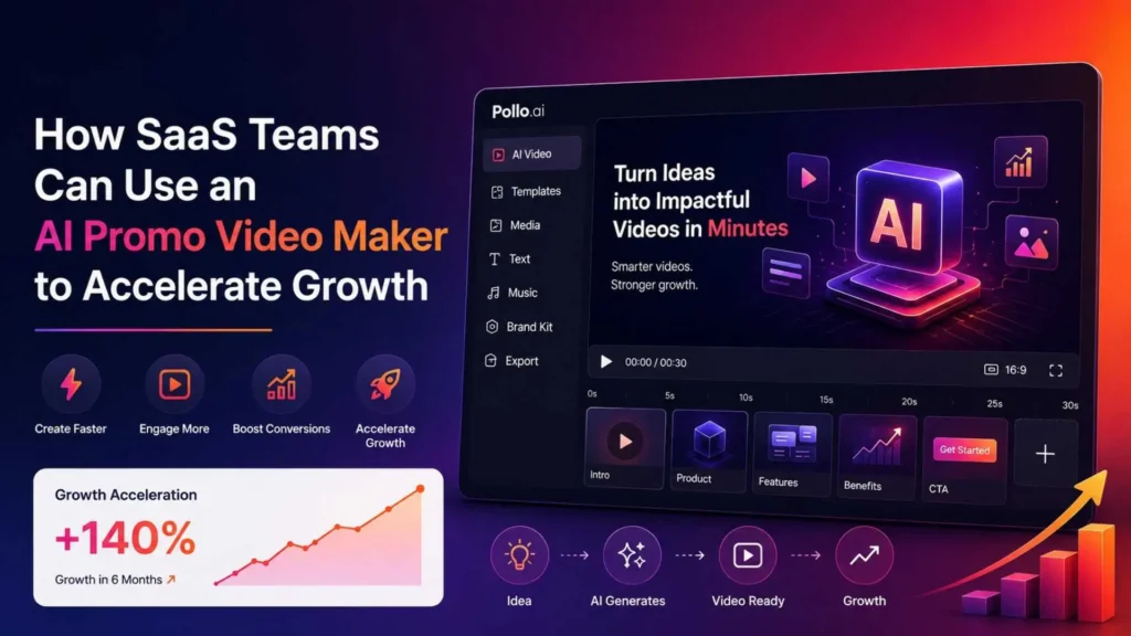 How SaaS Teams Can Use an AI Promo Video Maker to Accelerate Growth