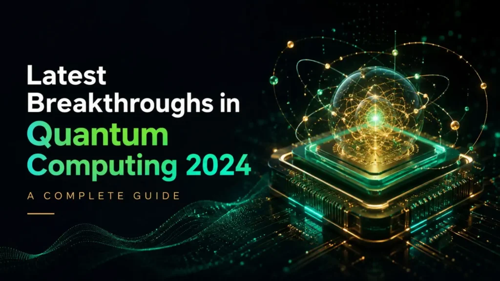 Latest Breakthroughs in Quantum Computing 2024 A Complete Guide