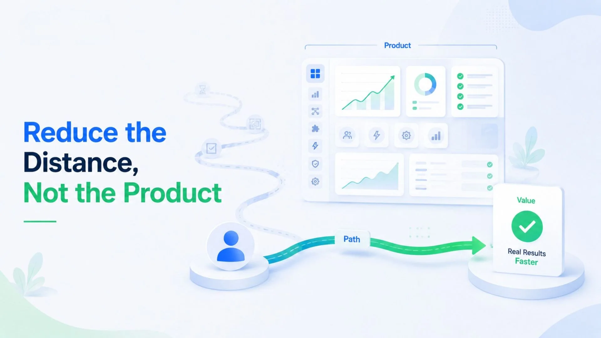 A Worked Example Reduce the Distance, Not the Product
